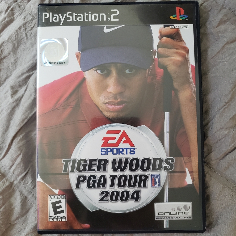 EA Sports Tiger Woods PGA Tour 2004 For Playstation 2